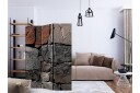 Romdeler - Dark Stones 135x172 - Artgeist sp. z o. o.