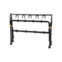 Hercules Gs525 Plus Gitarrack For 5 Gitarer, På Hjul