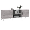 vidaXL TV-benk grå sonoma 150x30x50 cm konstruert tre 8720845427030