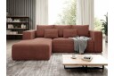 Listowel 3 sits Hörnbäddsoffa Pink  