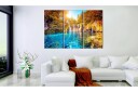 Bilde Waterfalls Of Sunny Forest 90x60 Artgeist sp. z o. o.