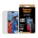 PanzerGlass iPhone Air Ultra-Wide Fit Privacy Skjermbeskytter med EasyAligner