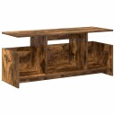  TV benk Røkt eik 102 x 35 x 45 cm Konstruert tre