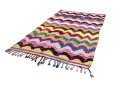 Marokkansk Boucherouite teppe 150 x 260 cm Størrelse: 150 x 260 cm