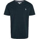 US POLO ASSN.  M"s USPA T Shirt V Neck Cem Dark Sapphire   19 4020tcx Dark Sapphire S