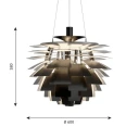 Louis Poulsen PH Artichoke Pendel Ø600 LED Bluetooth 2700K Black