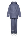 CeLaVi Basic Rainwear Set  Solid Pu Blue 80
