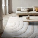 Ryetepper   Sivota Natural Cotton Shaggy off white Størrelse: 240 x 340 cm