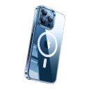 Torras Diamond Clear-Mag Case for iPhone 15 Pro (Transparent)