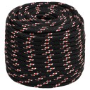  Båttau svart 18 mm 25 m polypropylen