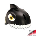 Crazy Safety Shark Bicycle Helmet Black 100501-06-01