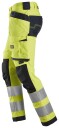 Snickers Workwear 6243 AllroundWork Arbeidsbukse varsel, gul/marineblå Varsel, Gul/Marineblå, Klær