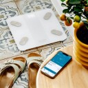 Smart badevekt med 18 helseanalyser og Tuya-app - Hvit