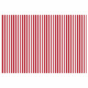  Reserveduk til markise Rød og Hvit 500 × 300 cm Polyester
