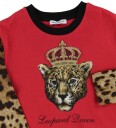 Dolce & Gabbana Genser   Dyr   Rød/Leopard   Dolce & Gabbana   12 år 152   Genser