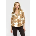 2 Biz Dame Bluser & Skjorter Brun 2XL,