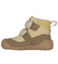 Affenzahn Støvler m. Fôr Tex Noos Mid Støvel Snugg 24 Babysko Beige Brun Gul