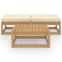  Hagesofagruppe med puter 3 deler heltre furu 3076287