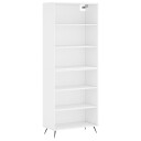 vidaXL Highboard hvit konstruert tre