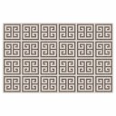  Teppe kort flerfarget 190x300 cm sklisikkert 8721102649486