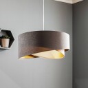 Maco Design Vivien pendellampe tricolour grå/beige/gull