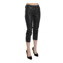 John Galliano Dame Jeans Svart W28,