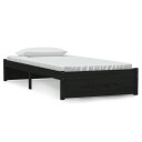 vidaXL Sengeramme svart heltre 90x190 cm 3FT Single