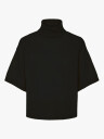 Y.A.S Emila 2/4 Roll Neck Knit Pullover Sort M