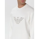 Emporio Armani Herre Gensere & Hettegensere Hvit L,