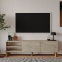 Relento TV-benk 150 cm - travertin