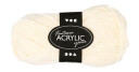 Creativ Company Acrylic yarn Off-White 50gr 80m