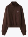 Röhnisch Base Sweat Half Zip   Brown   L