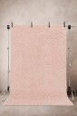 Shiv bomullsteppe 200x300 cm Rosa