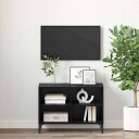  TV skap Svart 69.5 x 30 x 50 cm Konstruert tre