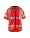 Blåkläder Varselvest klasse 3   Rød highvis   L/XL