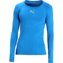 PUMA LIGA Langermet Baselayer T skjorte Herre Blå 2XL