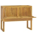 vidaXL Baderomsskap 90x45x75 cm heltre teak