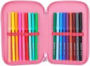 TOPModel Trippel Pencilcase with plush heart ONE LOVE 0412230