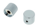 Allparts Metal Barrel Knobs Chrome