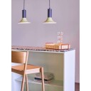Hübsch Luminary Pendel Blå/Lysegrønn Lampemesteren