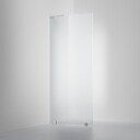 INR Iconic Nordic Rooms Dusjvegg ARC 20 Original Skjermvegg Måltilpasset Brushed Brass / Venstre Grått Glass