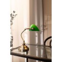 Bankers Bordlampe Grønn 25 cm