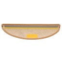 vidaXL Selvklebende trappematter sisal-utseende 15 stk 56x20cm oransje