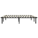 vidaXL Sengeramme svart metall 180x200 cm