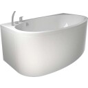 Westerbergs Badekar Norden 170O Akryl Hvit 1700x900mm