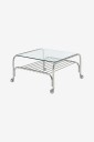 Pastill   Cleo sofabord 65x65 cm   Transparent