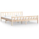vidaXL Sengeramme heltre 160x200 cm