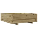 Plantekasse 80x80x26,5 cm impregnert furu