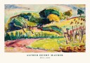 Hills Expressionist Alfred Henry Maurer 1908 Landscape Plakat Plakat / 30x40cm