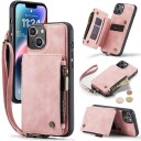 CaseMe Back Case Wallet (iPhone 14 Plus) Blå